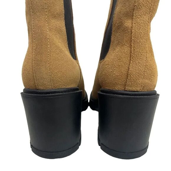 Marc Fisher Vanlisa Tan‎ Suede Leather Boots Size 8.5M - Picture 7 of 10